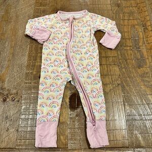 Little Sleepies Rainbow Zippy - Newborn